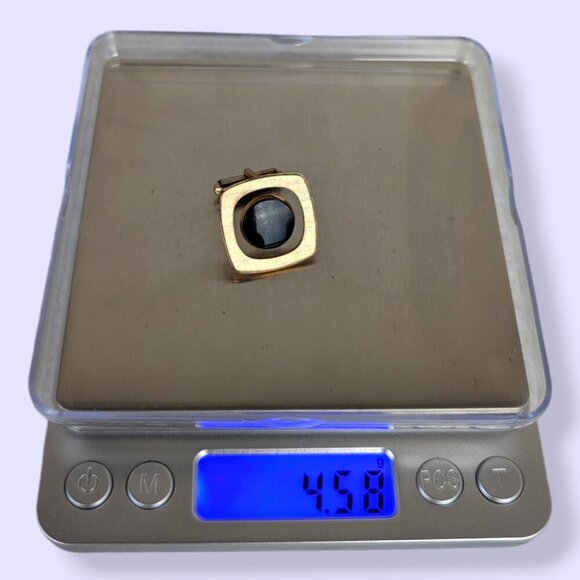 Vintage Destino Single 12K GF Cufflink - Picture 5 of 5